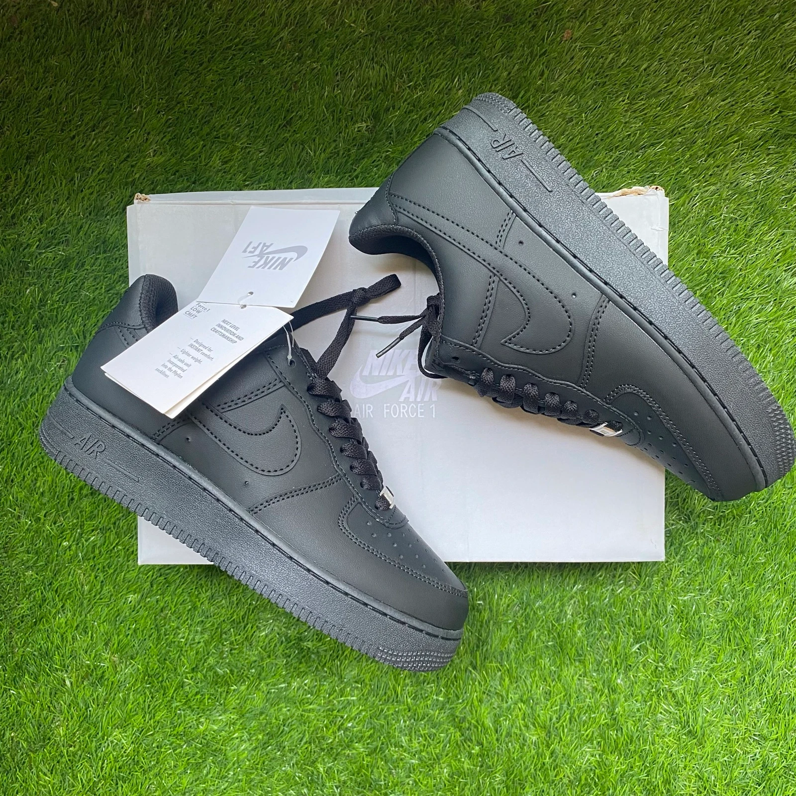 Nike Air Force 1 Triple Black Negras | Talla 40 | Nuevas | Con Caja
